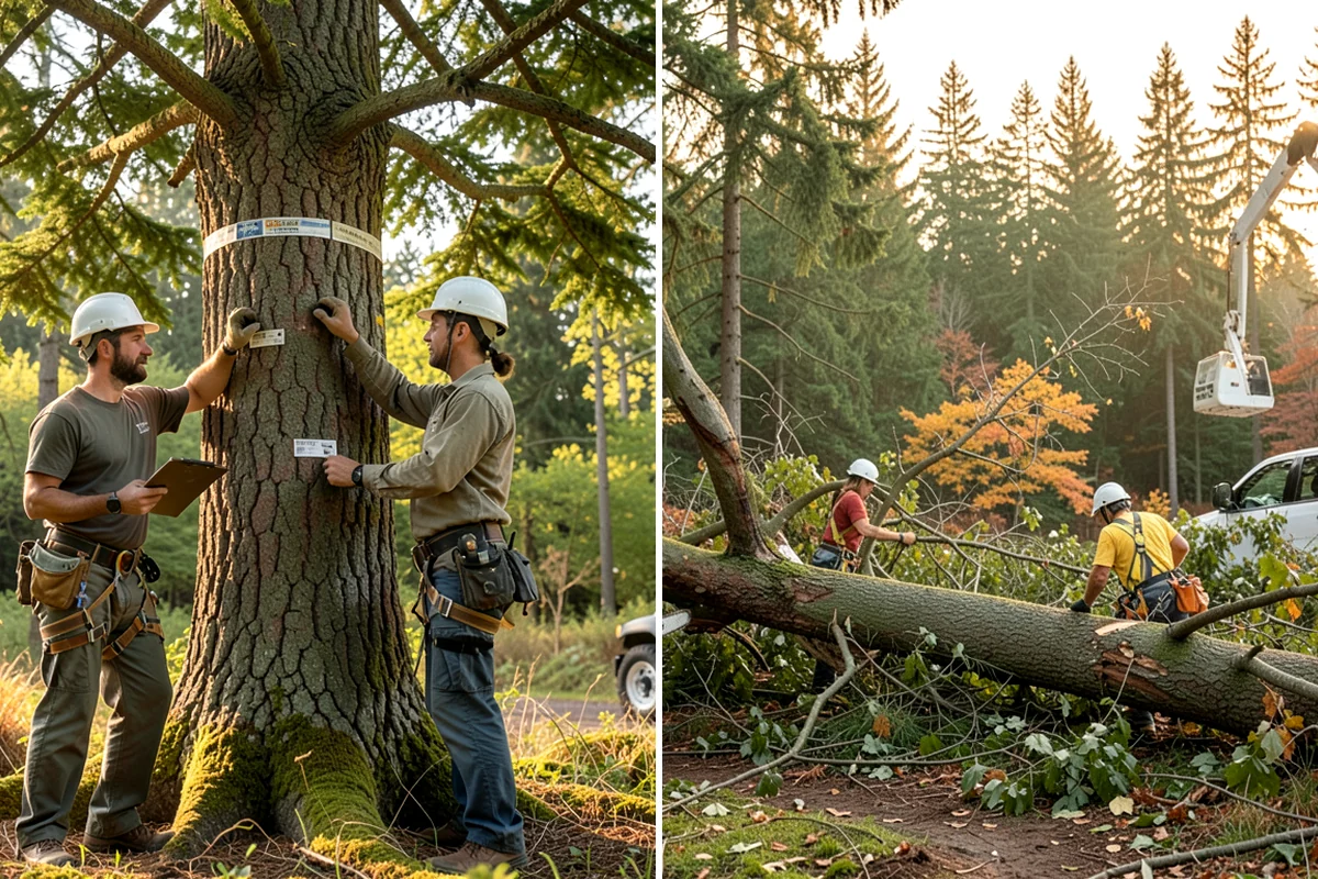 Wind damage cleanup in Concrete, Skagit County, WA - Assess damage and immediate hazards