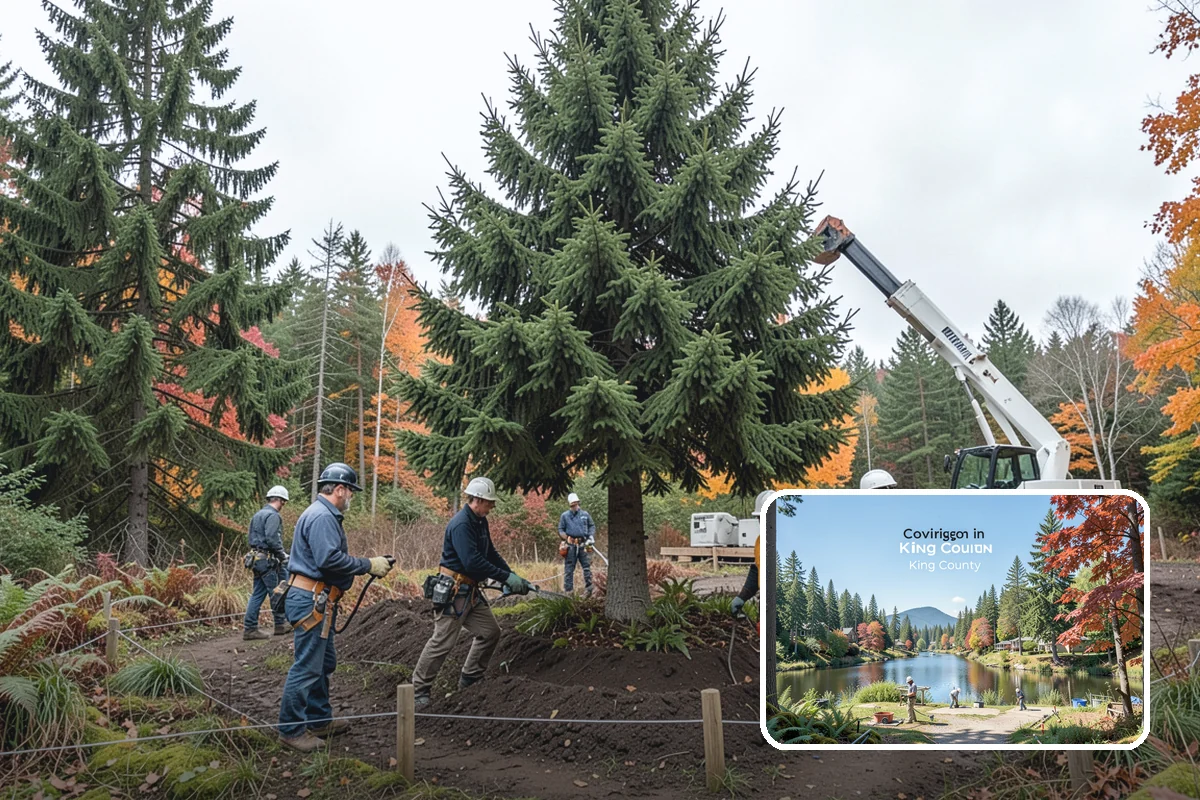 Wind damage cleanup in Covington, King County, WA - Restores safety and access quickly