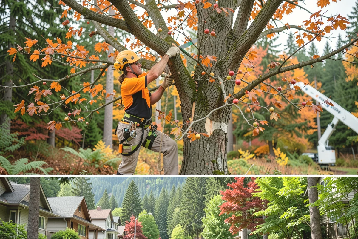 Wind damage cleanup in Darrington, Snohomish County, WA - This service is performed year-round in response to high winds but requires extra caution during wet winter months when ground...