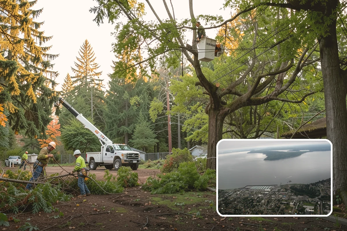 Wind damage cleanup in Des Moines, King County, WA - Restores safety and access quickly