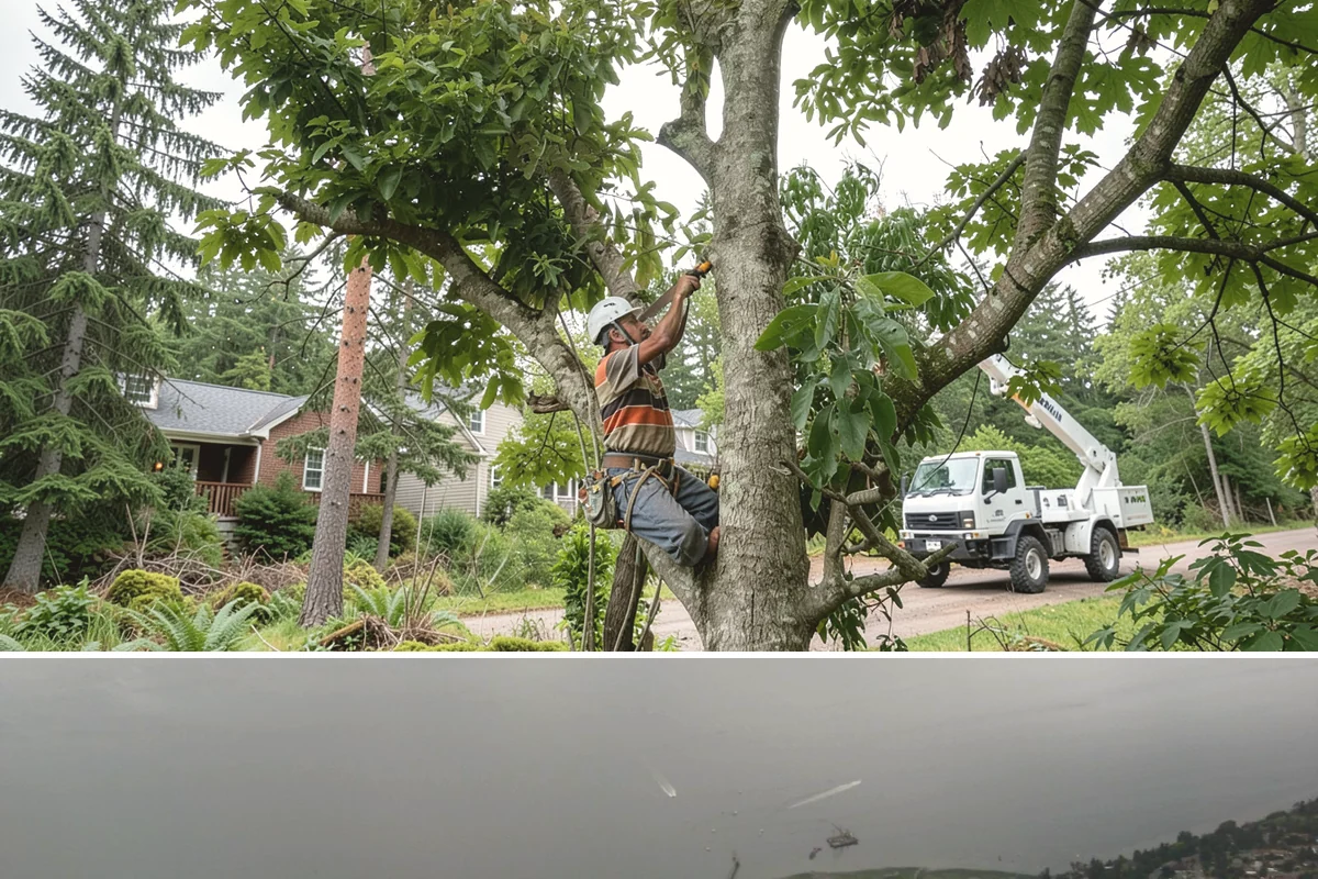 Wind damage cleanup in Des Moines, King County, WA - This service is performed year-round in response to high winds but requires extra caution during wet winter months when ground...