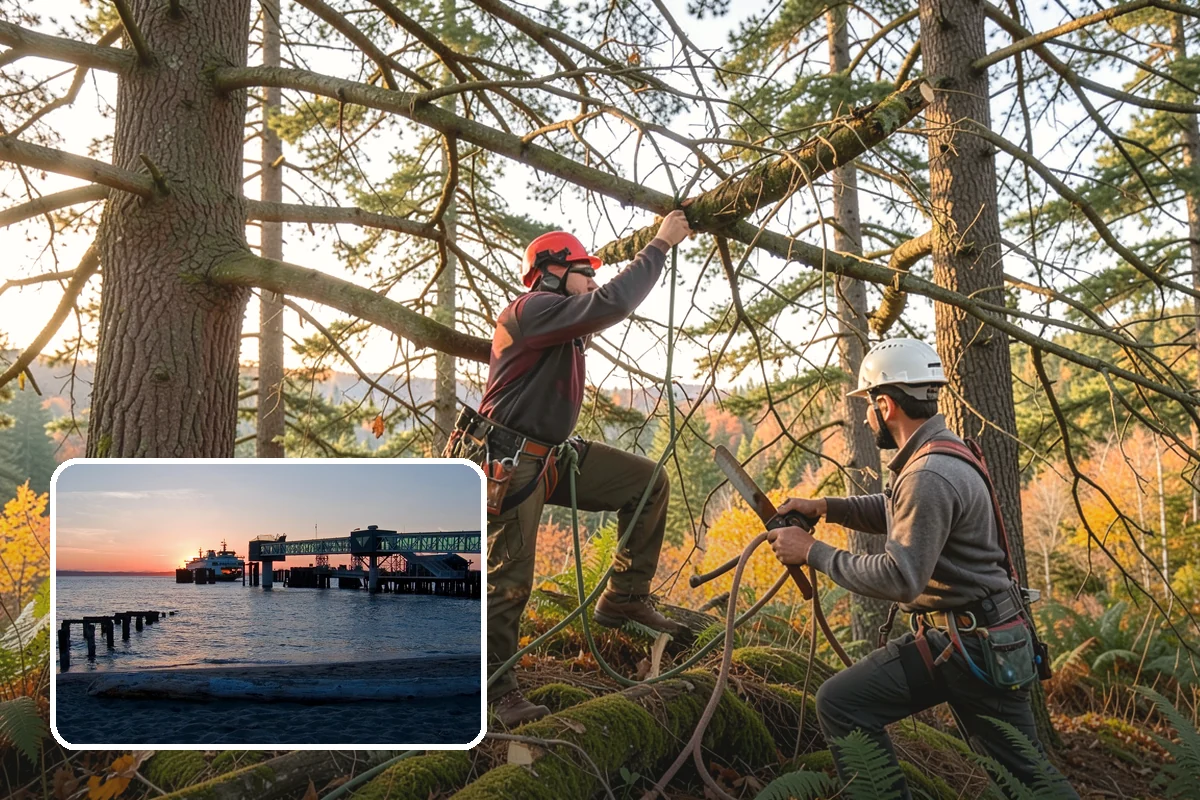 Wind damage cleanup in Edmonds, Snohomish County, WA - Restores safety and access quickly