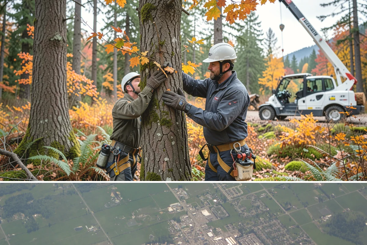 Wind damage cleanup in Enumclaw, King County, WA - This service is performed year-round in response to high winds but requires extra caution during wet winter months when ground...