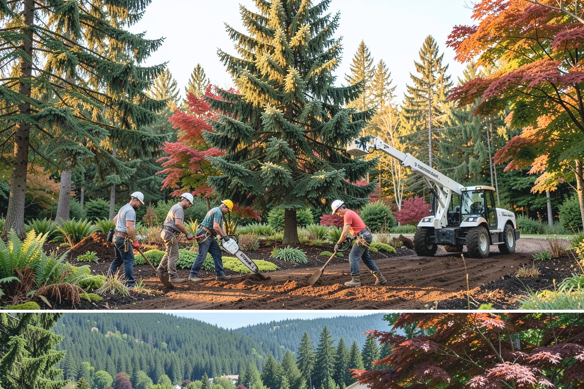Wind damage cleanup in Index, Snohomish County, WA - This service is performed year-round in response to high winds but requires extra caution during wet winter months when ground...
