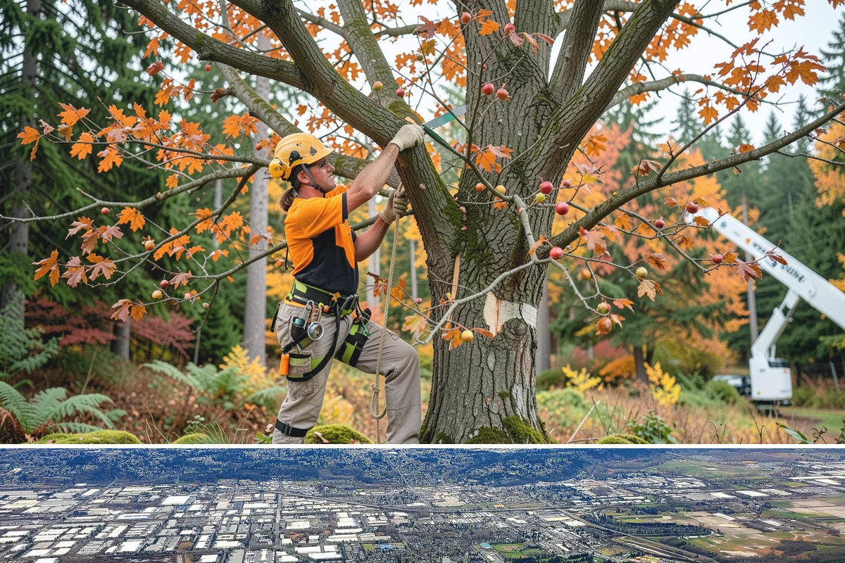 Wind damage cleanup in Kent, King County, WA - This service is performed year-round in response to high winds but requires extra caution during wet winter months when ground...