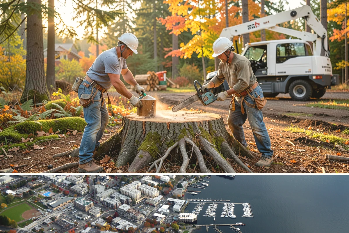 Wind damage cleanup in Kirkland, King County, WA - This service is performed year-round in response to high winds but requires extra caution during wet winter months when ground...