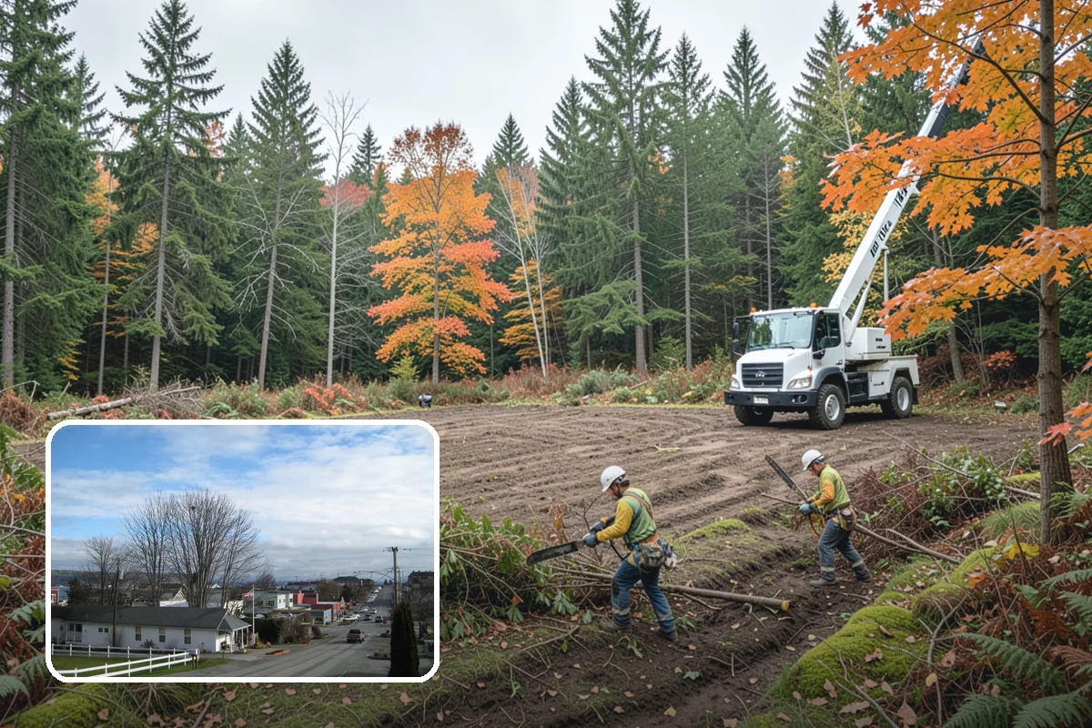 Wind damage cleanup in Langley, Island County, WA - Restores safety and access quickly