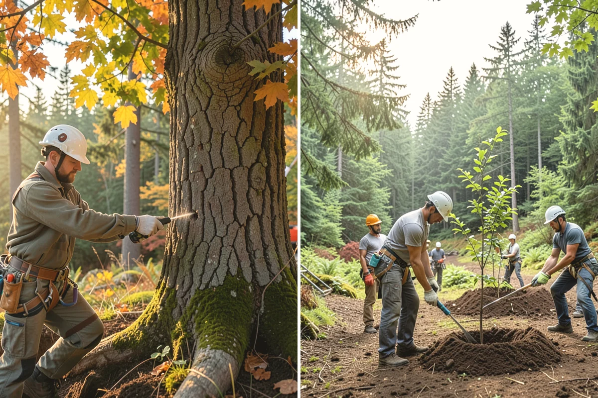 Wind damage cleanup in Mill Creek, Snohomish County, WA - Assess damage and immediate hazards