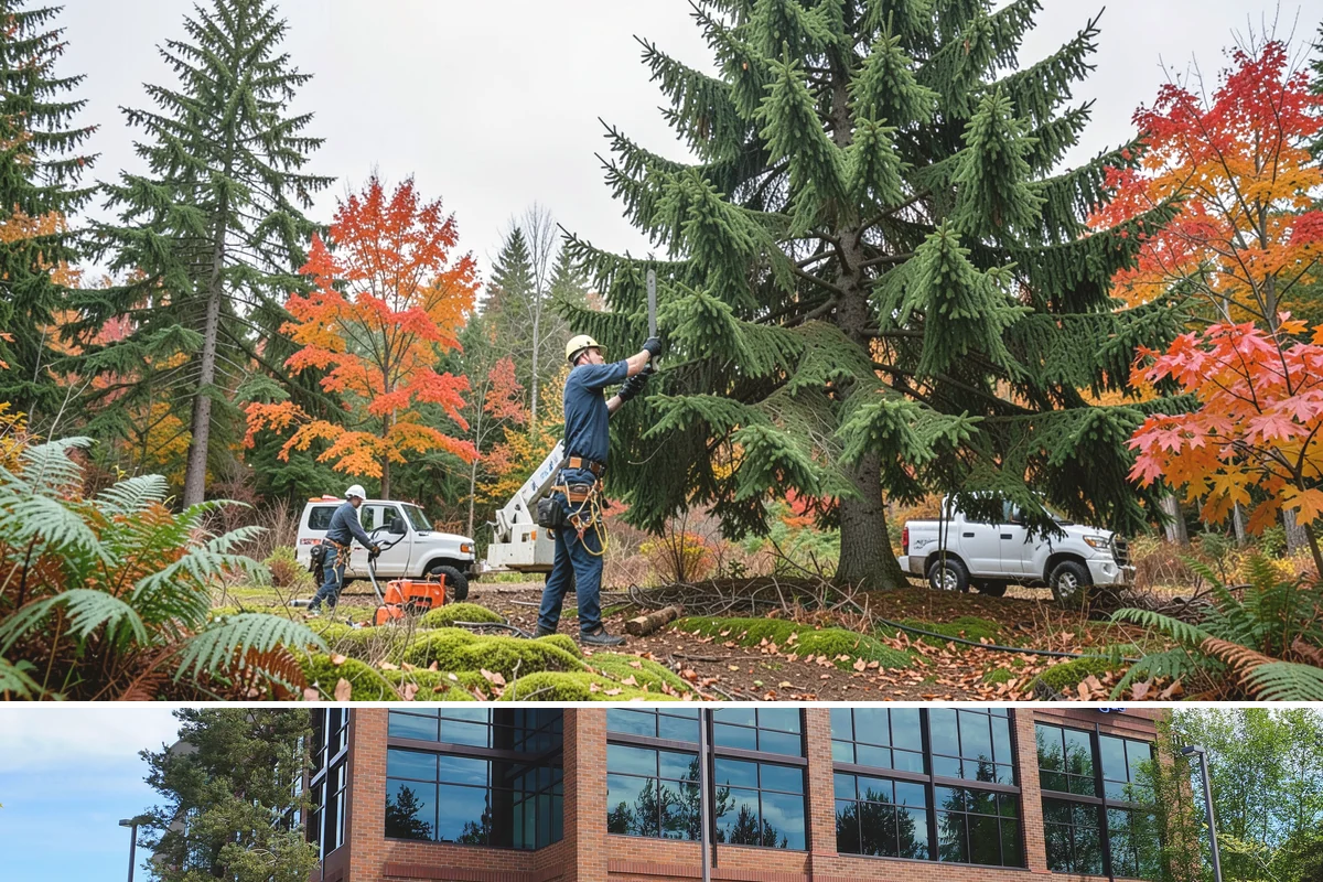 Wind damage cleanup in Mountlake Terrace, Snohomish County, WA - This service is performed year-round in response to high winds but requires extra caution during wet winter months when ground...