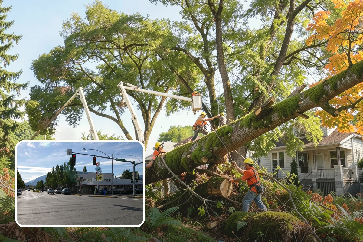 Wind damage cleanup in North Bend, King County, WA - Restores safety and access quickly