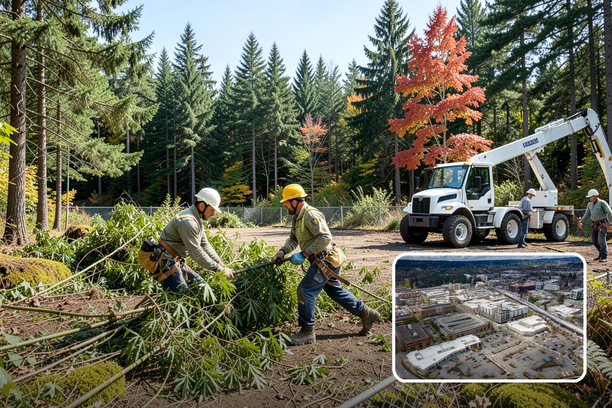 Wind damage cleanup in Redmond, King County, WA - Restores safety and access quickly