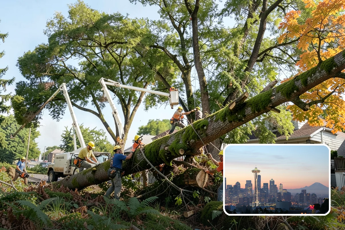 Wind damage cleanup in Seattle, King County, WA - Restores safety and access quickly