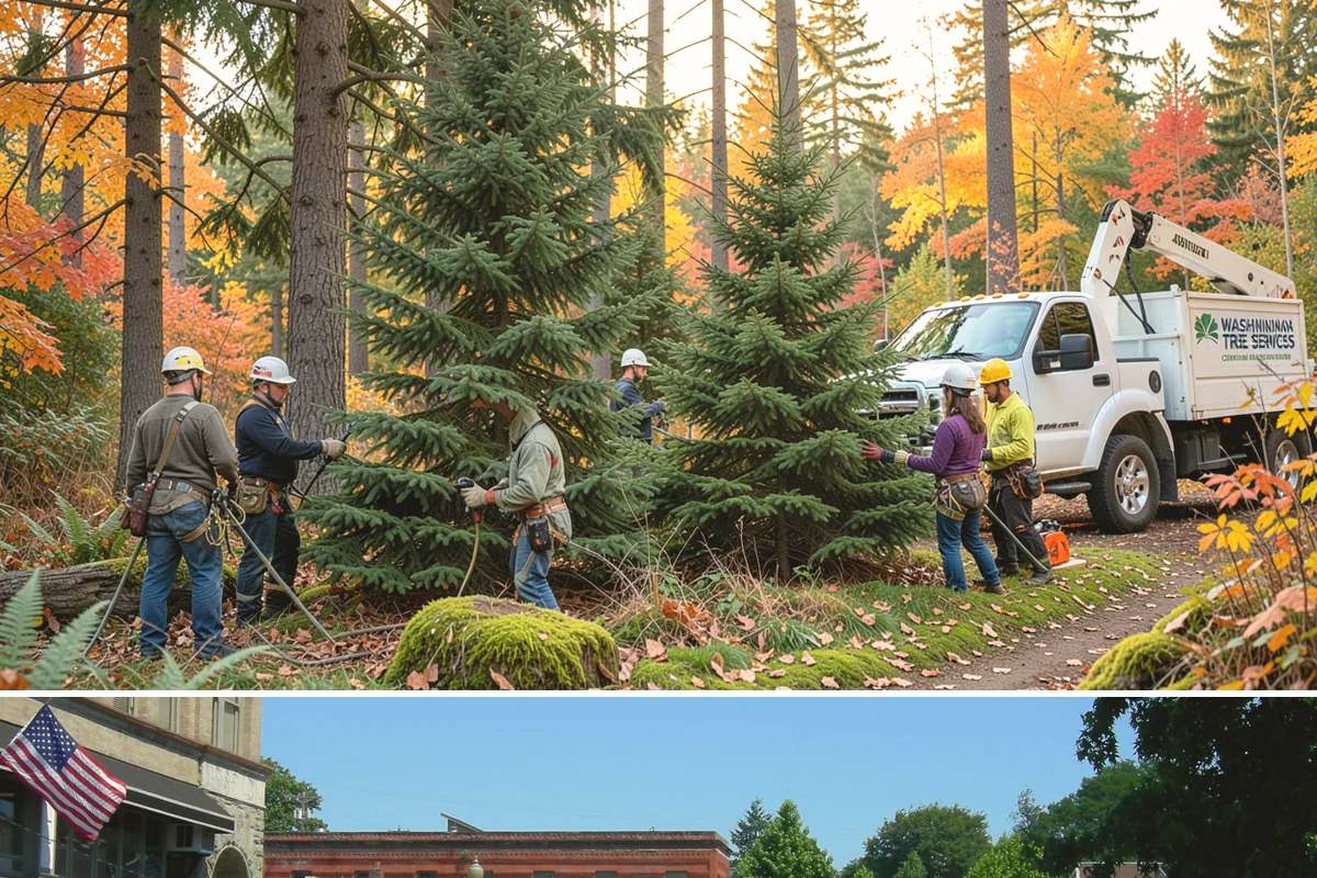 Wind damage cleanup in Snohomish, Snohomish County, WA - This service is performed year-round in response to high winds but requires extra caution during wet winter months when ground...
