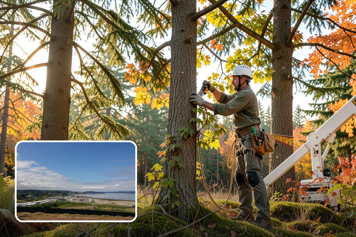 Wind damage cleanup in University Place, Pierce County, WA - Restores safety and access quickly