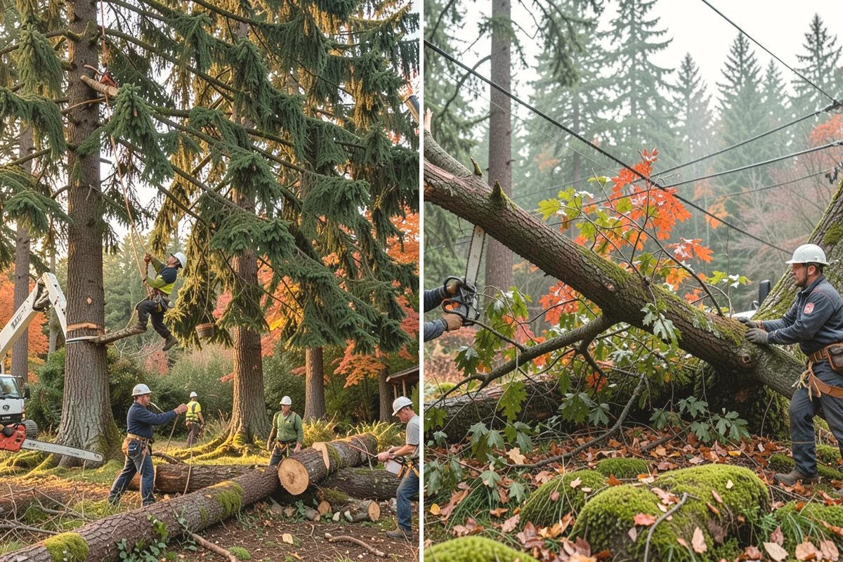 Wind damage cleanup in Yarrow Point, King County, WA - Assess damage and immediate hazards