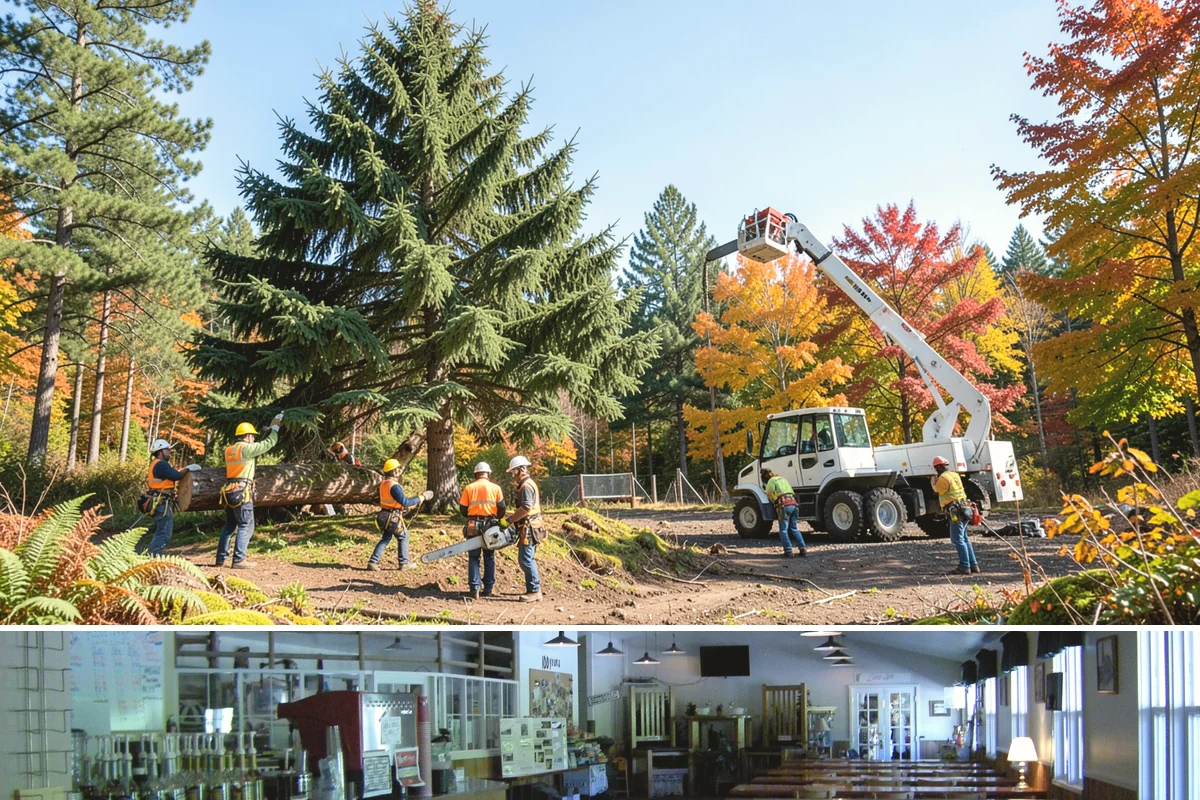 Wood chipping in Black Diamond, King County, WA - This service can be performed year-round but may require extra caution during wet Pacific Northwest seasons to prevent...