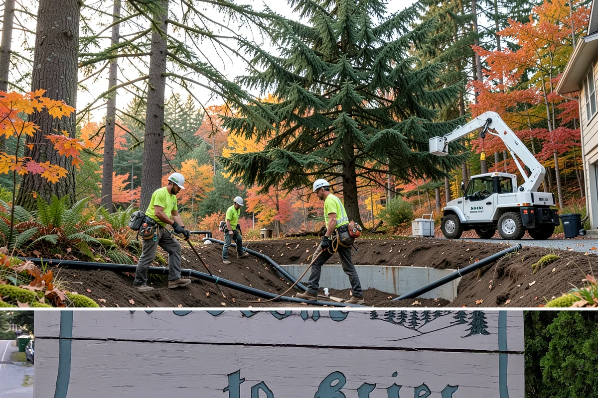 Wood chipping in Brier, Snohomish County, WA - This service can be performed year-round but may require extra caution during wet Pacific Northwest seasons to prevent...