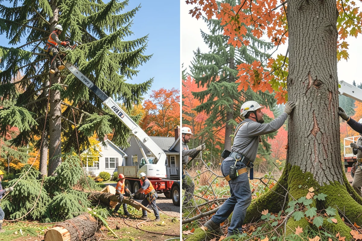 Wood chipping in Burlington, Skagit County, WA - Sort material by type and size
