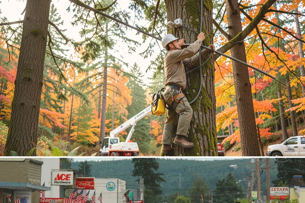Wood chipping in Carnation, King County, WA - This service can be performed year-round but may require extra caution during wet Pacific Northwest seasons to prevent...