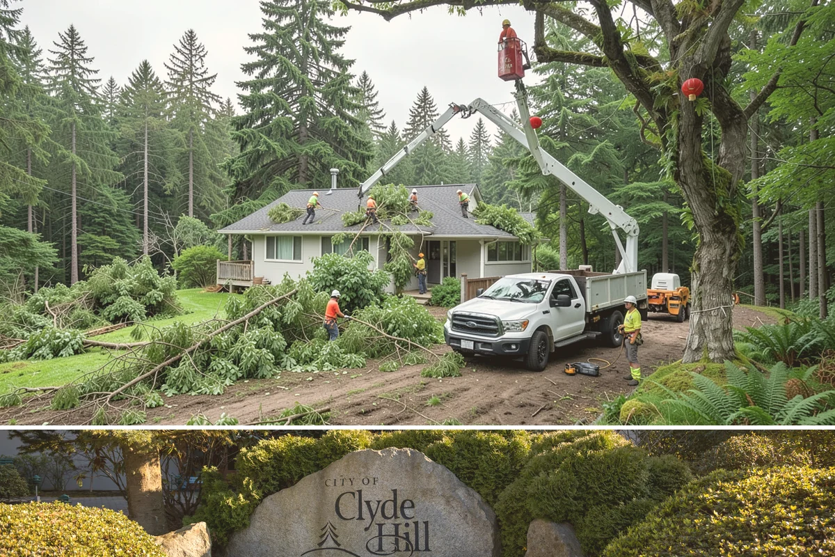 Wood chipping in Clyde Hill, King County, WA - This service can be performed year-round but may require extra caution during wet Pacific Northwest seasons to prevent...