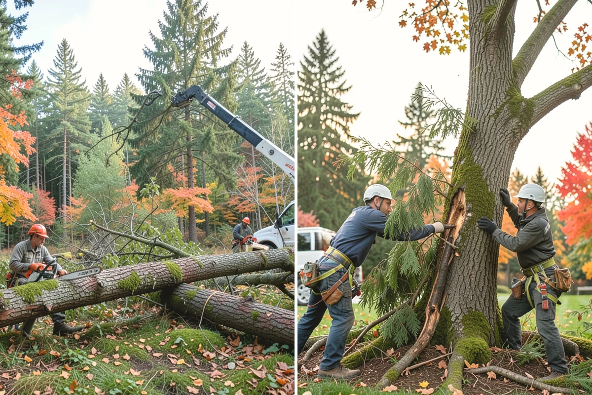 Wood chipping in Duvall, King County, WA - Sort material by type and size