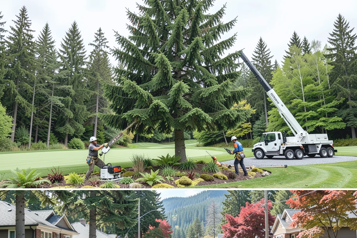 Wood chipping in Hunts Point, King County, WA - This service can be performed year-round but may require extra caution during wet Pacific Northwest seasons to prevent...