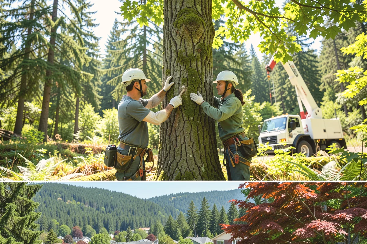 Wood chipping in Index, Snohomish County, WA - This service can be performed year-round but may require extra caution during wet Pacific Northwest seasons to prevent...