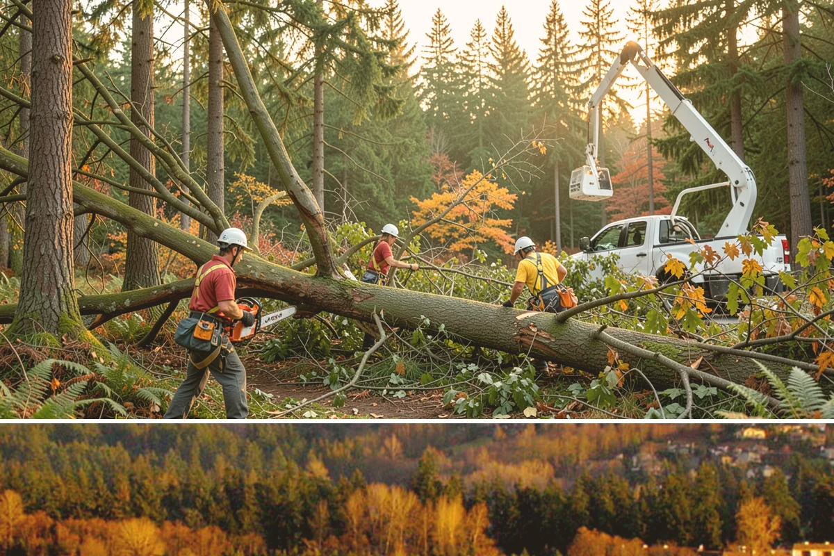 Wood chipping in Kenmore, King County, WA - This service can be performed year-round but may require extra caution during wet Pacific Northwest seasons to prevent...