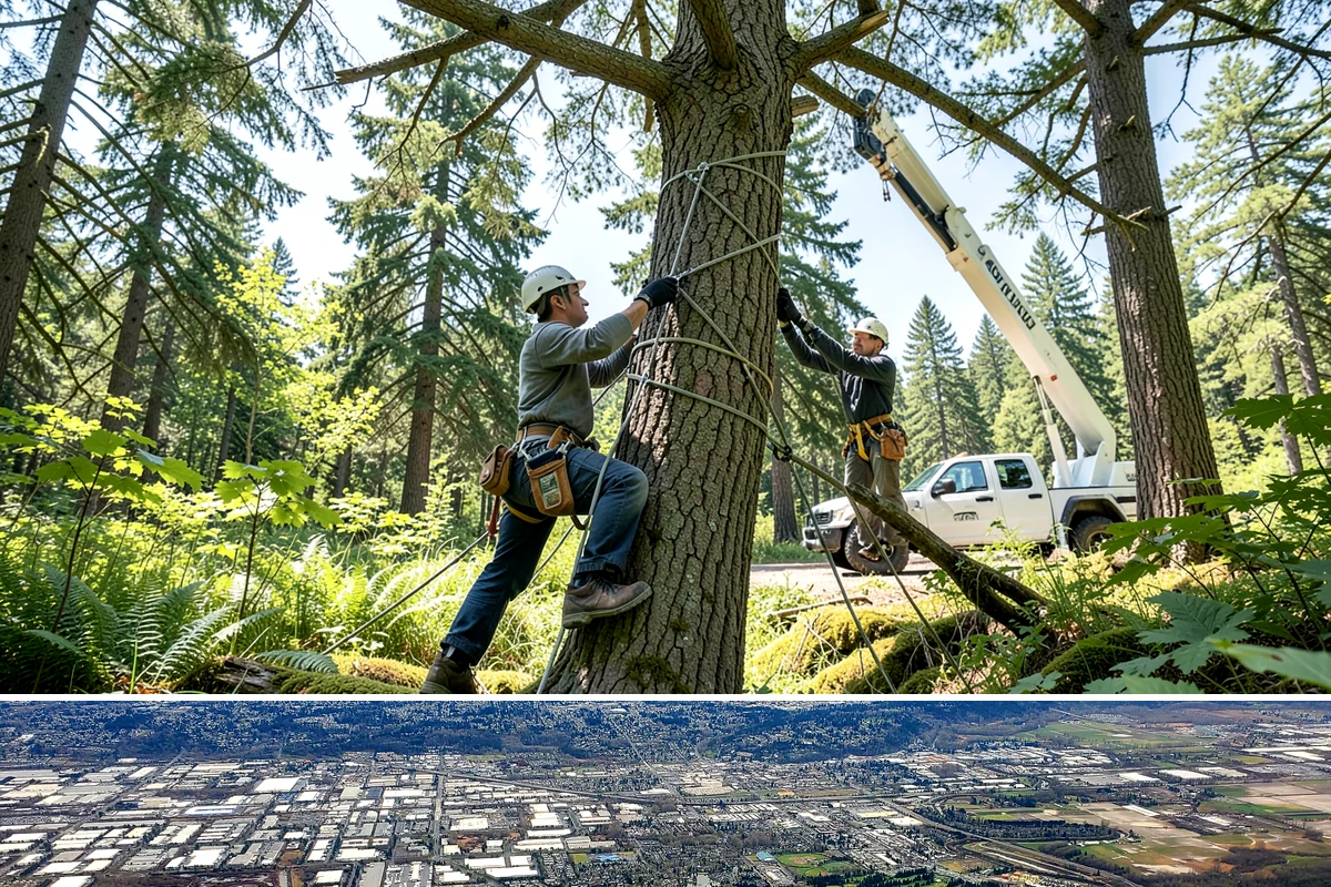 Wood chipping in Kent, King County, WA - This service can be performed year-round but may require extra caution during wet Pacific Northwest seasons to prevent...