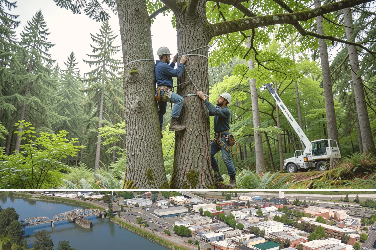 Wood chipping in Mount Vernon, Skagit County, WA - This service can be performed year-round but may require extra caution during wet Pacific Northwest seasons to prevent...