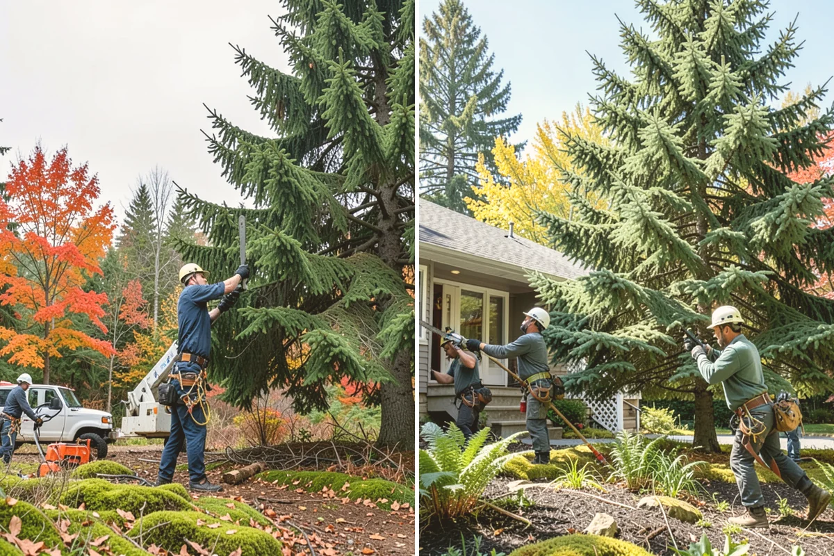 Wood chipping in Newcastle, King County, WA - Sort material by type and size