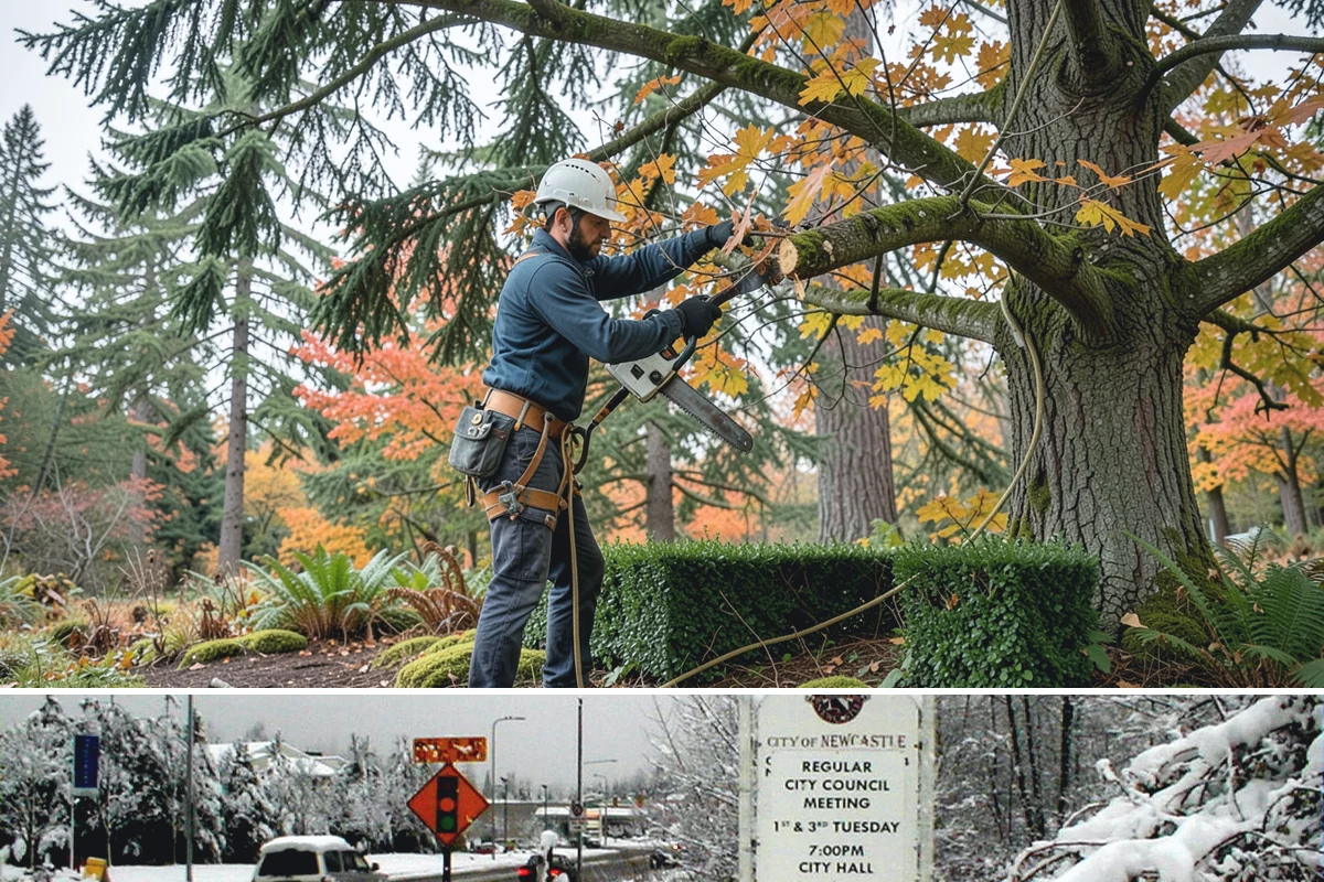 Wood chipping in Newcastle, King County, WA - This service can be performed year-round but may require extra caution during wet Pacific Northwest seasons to prevent...