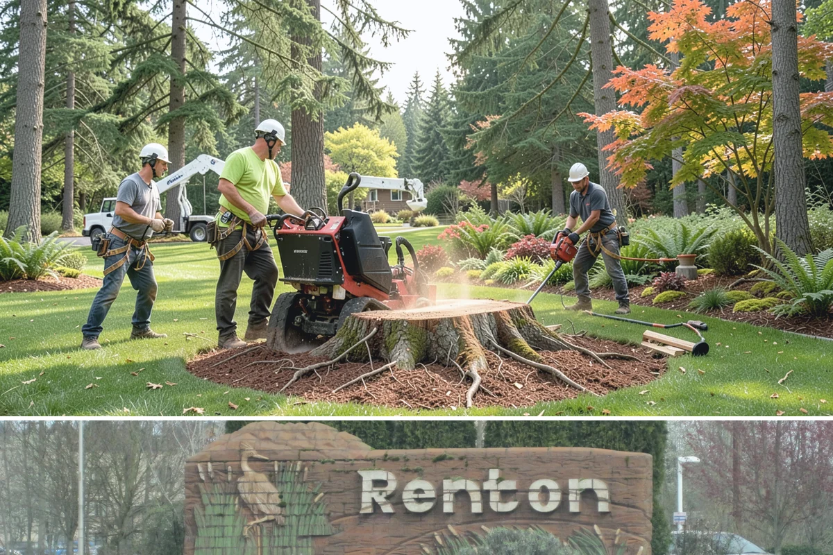 Wood chipping in Renton, King County, WA - This service can be performed year-round but may require extra caution during wet Pacific Northwest seasons to prevent...