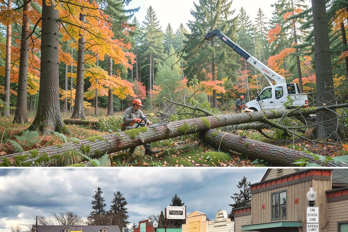 Wood chipping in Roy, Pierce County, WA - This service can be performed year-round but may require extra caution during wet Pacific Northwest seasons to prevent...