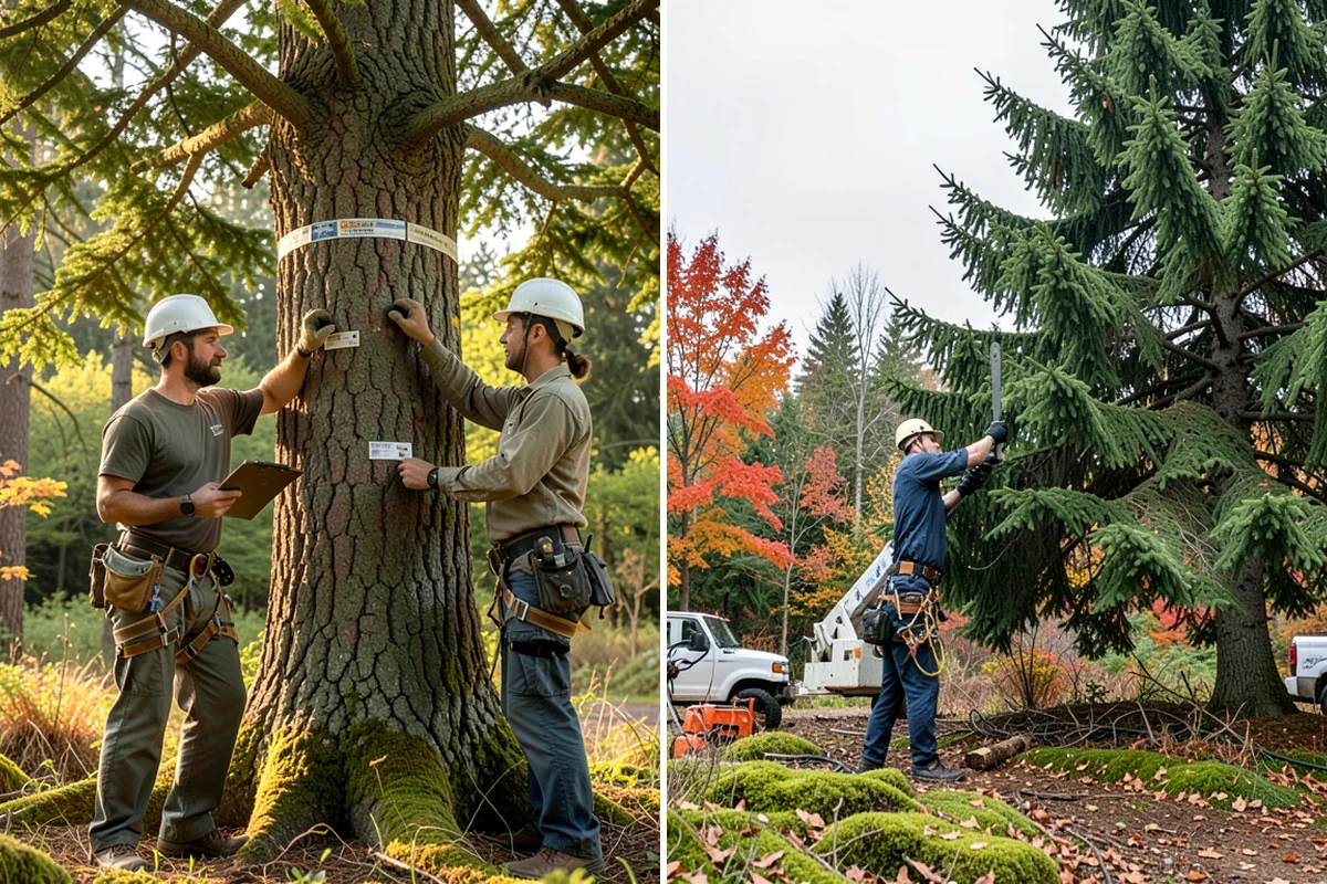 Wood chipping in SeaTac, King County, WA - Sort material by type and size