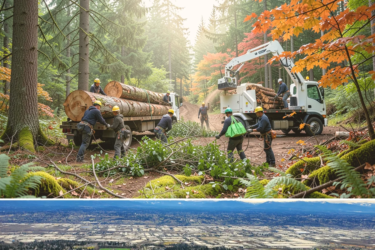 Wood chipping in SeaTac, King County, WA - This service can be performed year-round but may require extra caution during wet Pacific Northwest seasons to prevent...