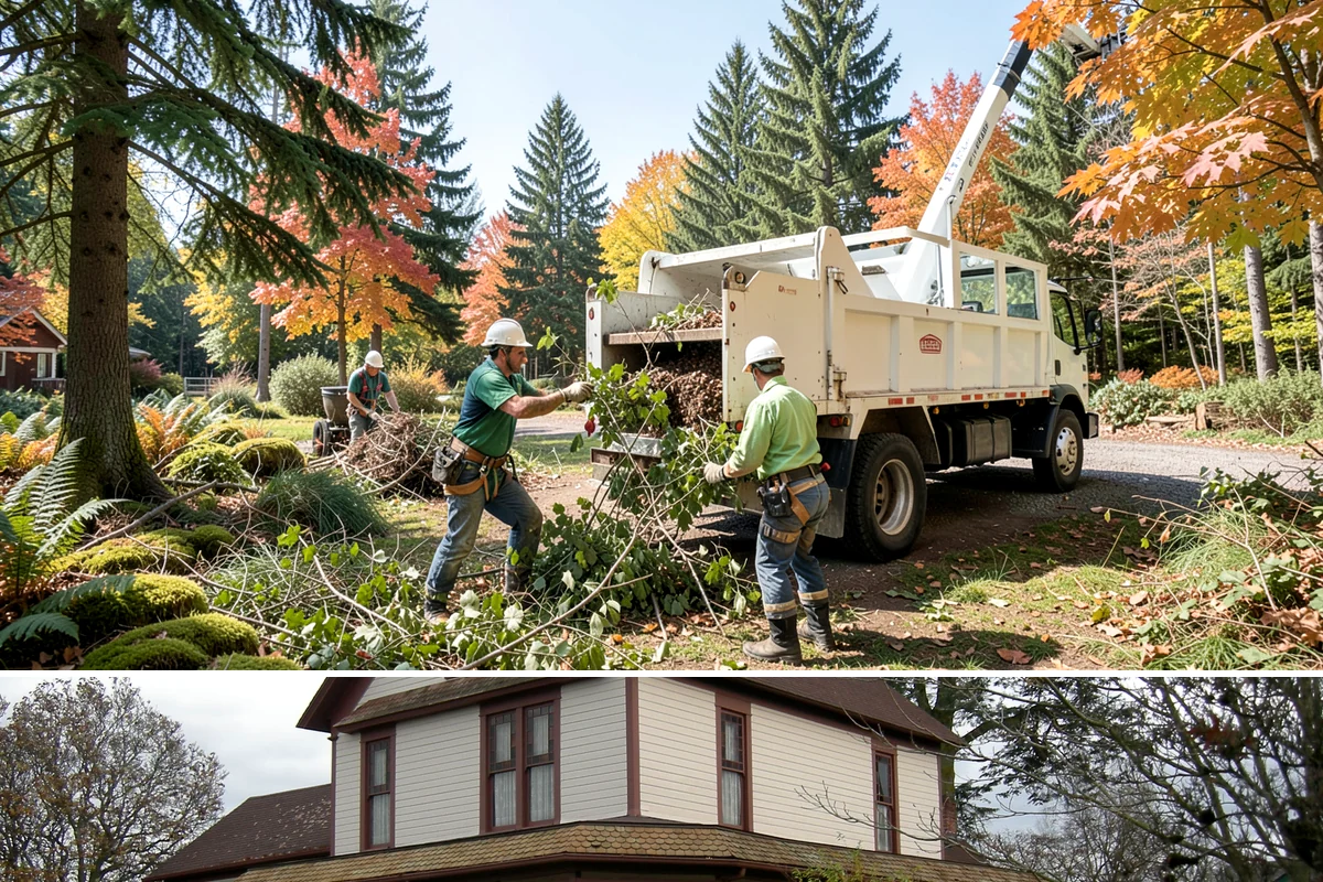 Wood chipping in Sumner, Pierce County, WA - This service can be performed year-round but may require extra caution during wet Pacific Northwest seasons to prevent...