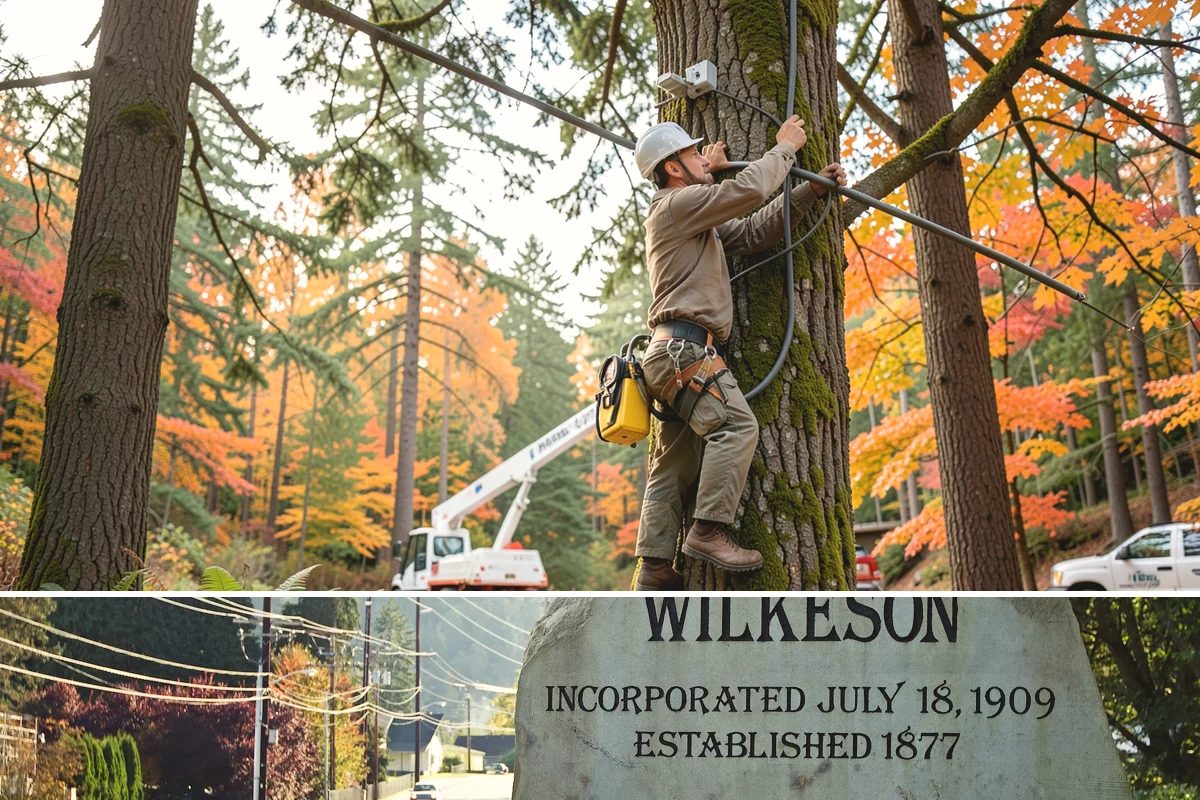 Wood chipping in Wilkeson, Pierce County, WA - This service can be performed year-round but may require extra caution during wet Pacific Northwest seasons to prevent...