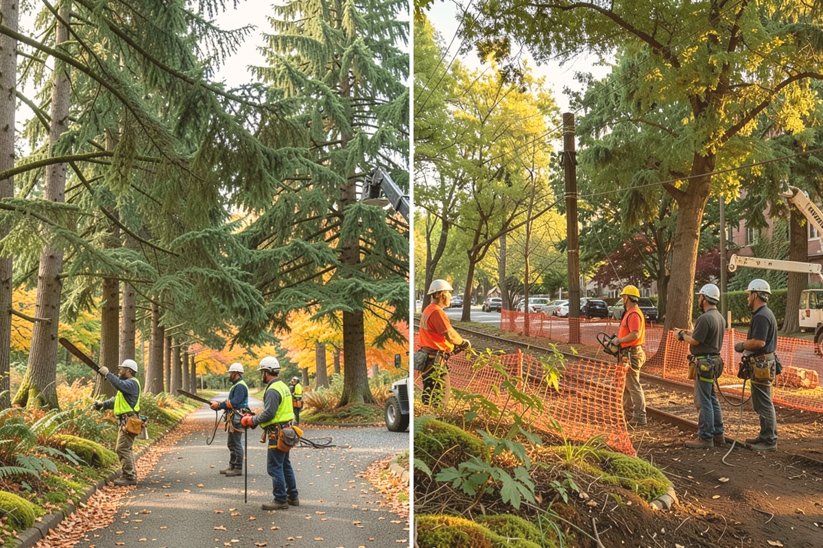 Wood milling in Algona, King County, WA - Sort material by type and size