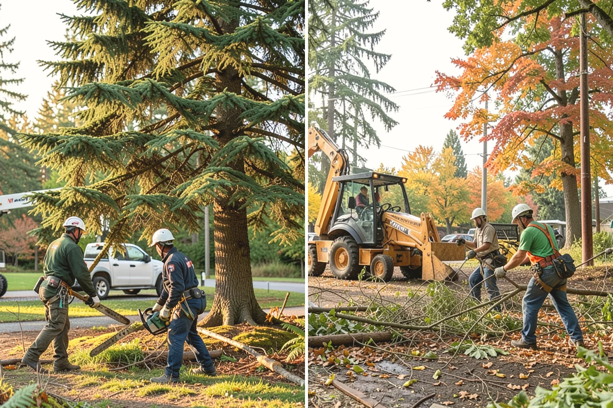 Wood milling in Anacortes, Skagit County, WA - Sort material by type and size
