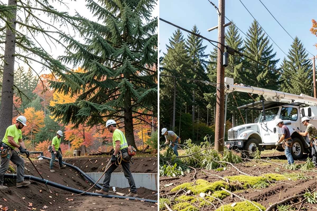 Wood milling in Arlington, Snohomish County, WA - Sort material by type and size