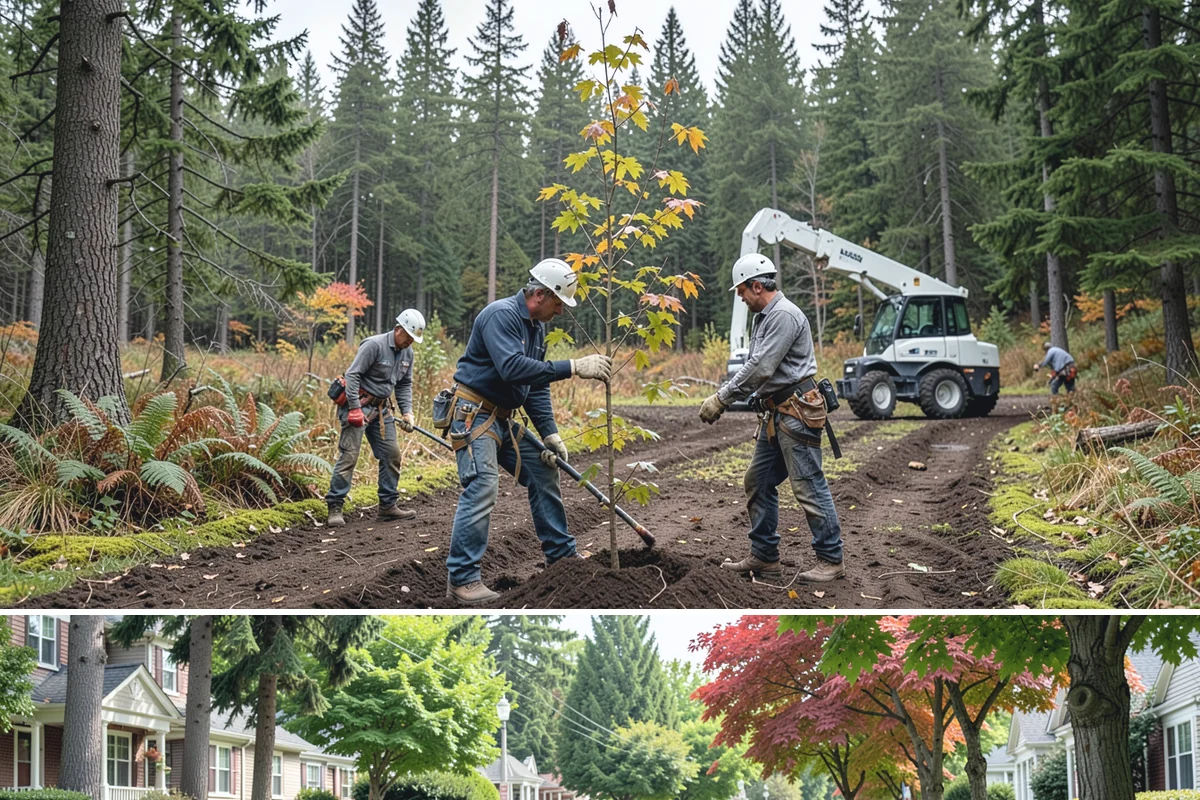 Wood milling in Beaux Arts Village, King County, WA - Wood milling is best performed during dry seasons in the Puget Sound region to ensure logs have low enough moisture levels for...