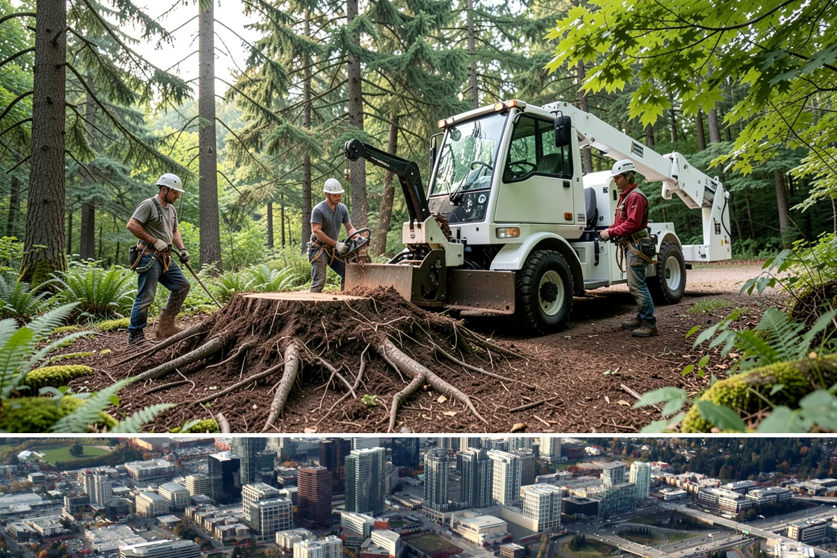 Wood milling in Bellevue, King County, WA - Wood milling is best performed during dry seasons in the Puget Sound region to ensure logs have low enough moisture levels for...
