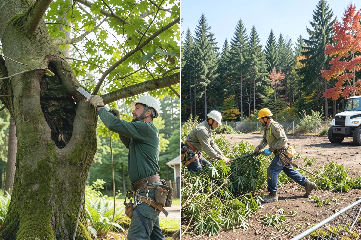 Wood milling in Bonney Lake, Pierce County, WA - Sort material by type and size