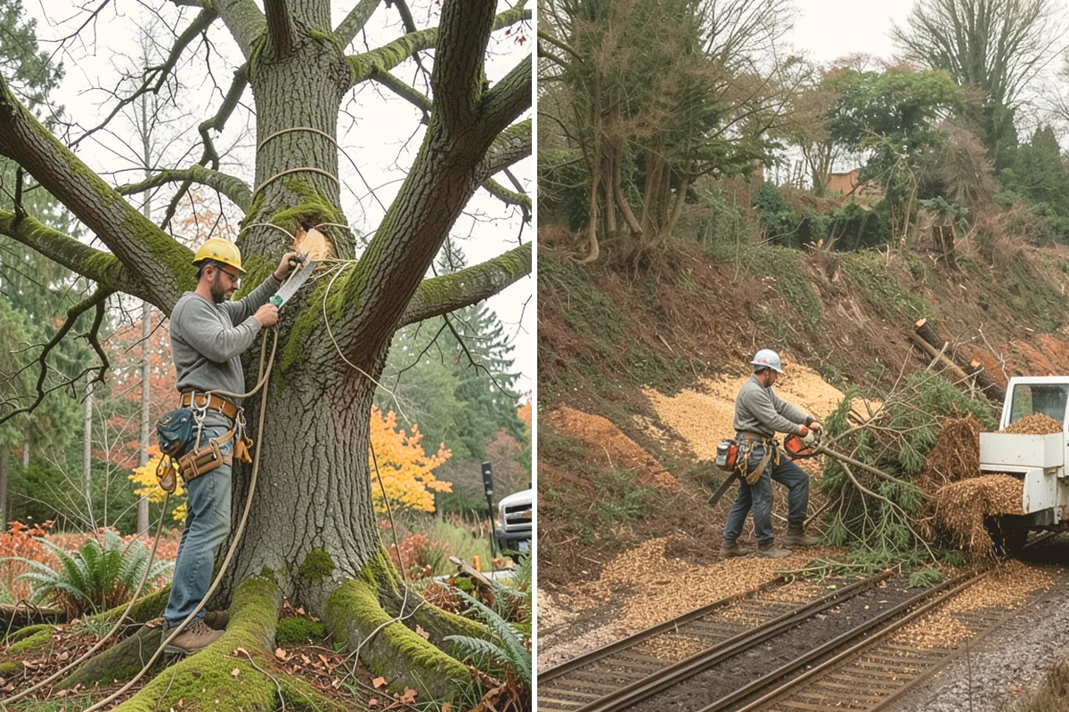 Wood milling in Bothell, King County, WA - Sort material by type and size