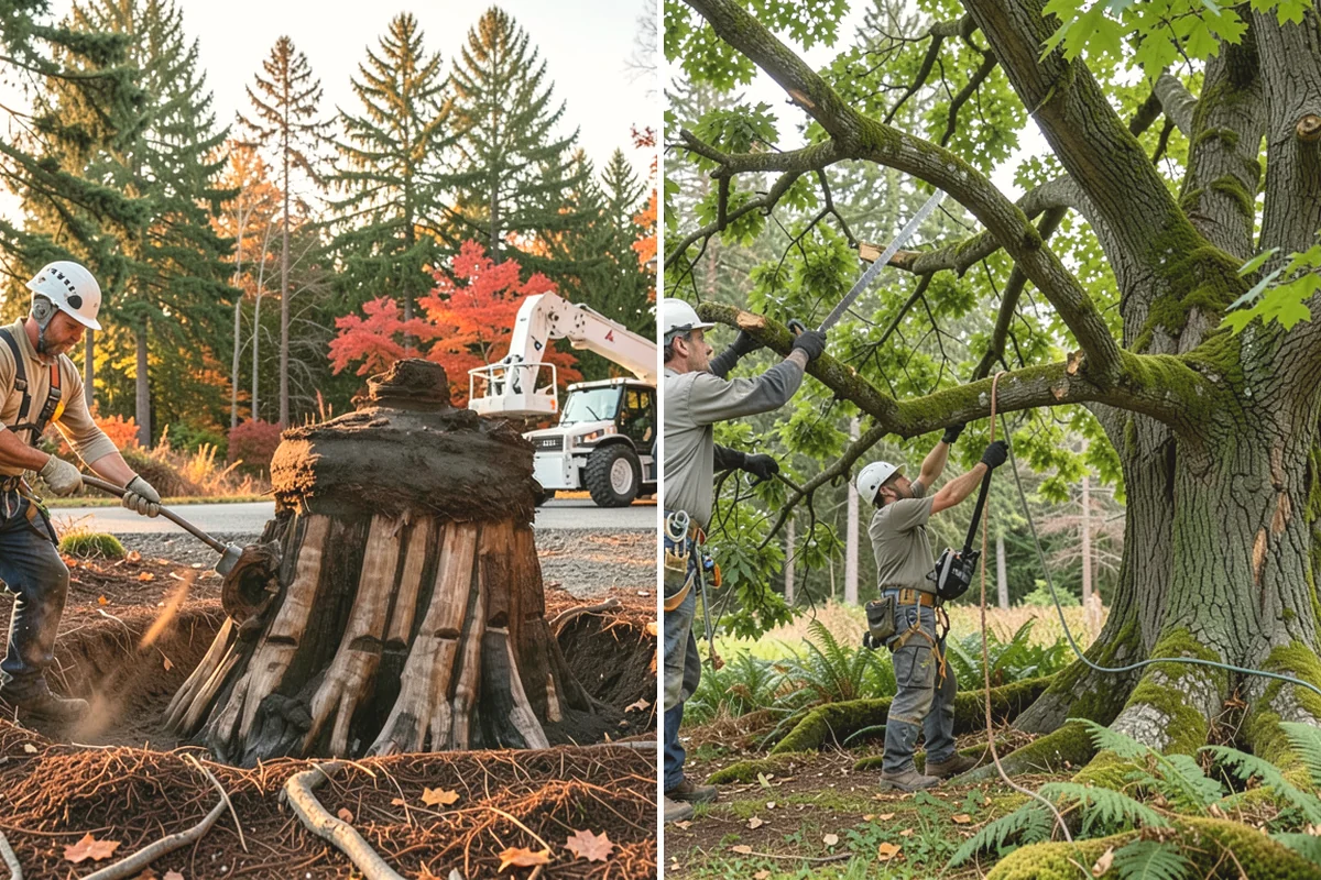 Wood milling in Burien, King County, WA - Sort material by type and size