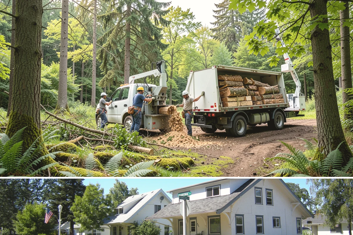 Wood milling in DuPont, Pierce County, WA - Wood milling is best performed during dry seasons in the Puget Sound region to ensure logs have low enough moisture levels for...