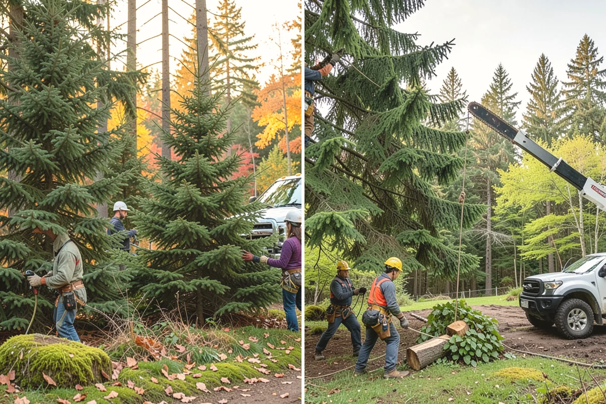 Wood milling in Edgewood, Pierce County, WA - Sort material by type and size