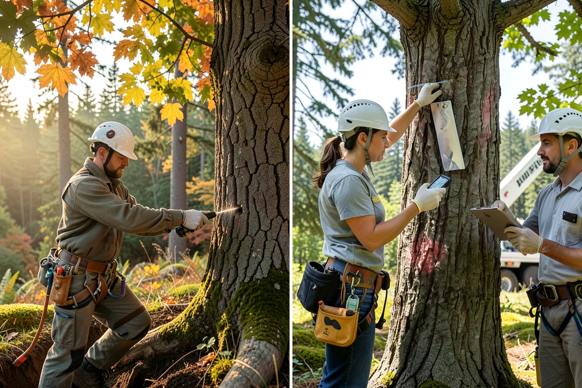 Wood milling in Enumclaw, King County, WA - Sort material by type and size
