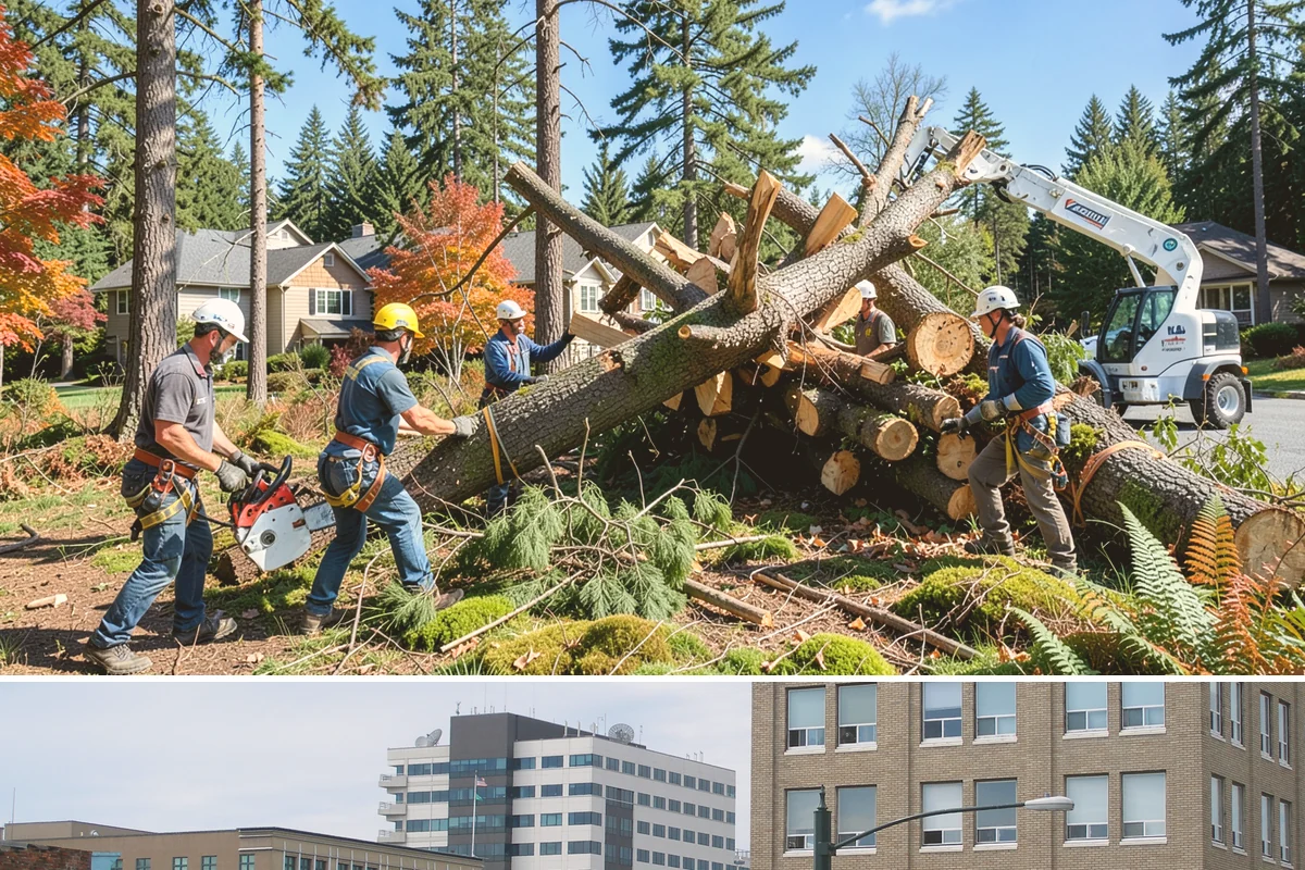 Wood milling in Everett, Snohomish County, WA - Wood milling is best performed during dry seasons in the Puget Sound region to ensure logs have low enough moisture levels for...